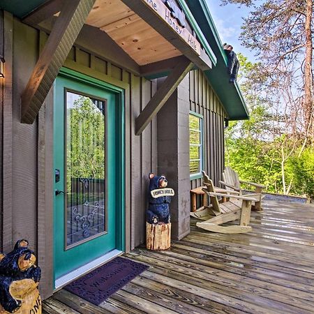 סביירוויל Secluded Cabin With Hot Tub, 3 Mi To Pigeon Forge! מראה חיצוני תמונה